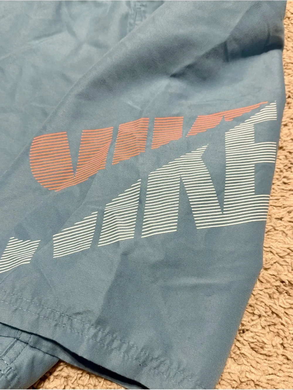 Nike Boys' Light Teal Swim Trunks
